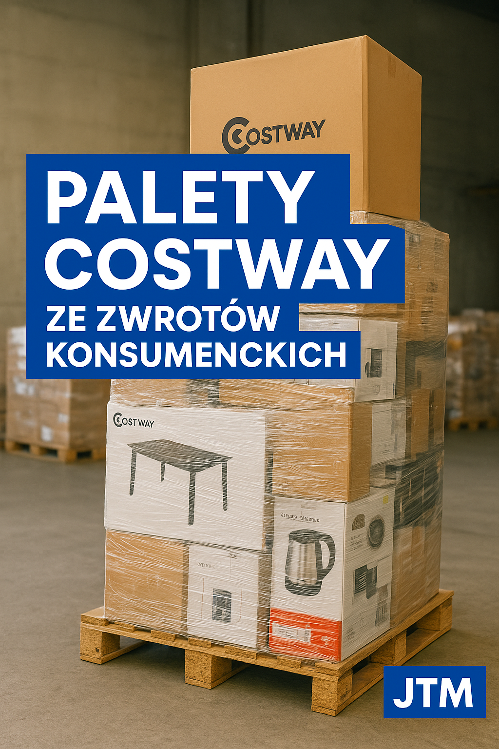 aleta Costway 2,2 m ze zwrotów konsumenckich – duże produkty, kategoria AB – oferta JTM